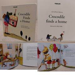 Crocodile Finds A Home, Hardback Storybook