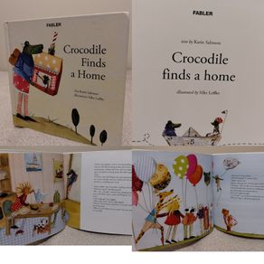 Crocodile Finds A Home, Hardback Storybook