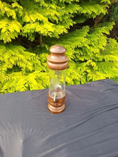 Glass carafe fountain bottle dispenser postage possible