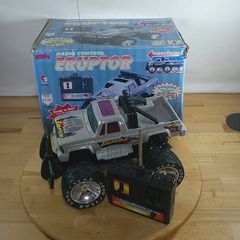 Vintage Artin Eruptor RC Monster Truck 1:14 Scale Boxed Spare Or Repair 90s