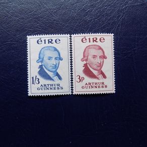 Ireland 1959.Stamp set.Bi-Centenary of the Foundation of Guinness Brewery,Dublin.Mint lightly hinged.