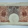 1930's Bank of England 10 Shilling banknote, signed by Chief Cashier K.O. Peppiatt, Image 2