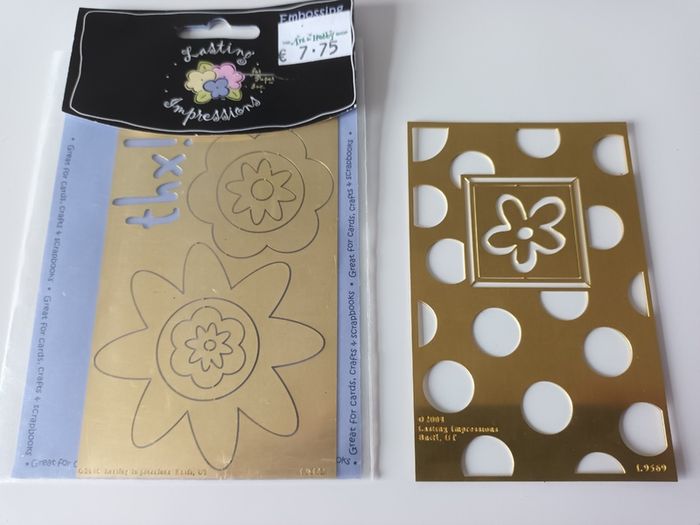 Brass Stencils x 2