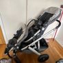 uppababy double pram / buggy and travel cot Image 2
