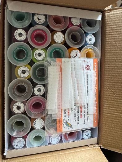 Brand New Embroidery Thread Kit 80 Spools Polyester 500M Each