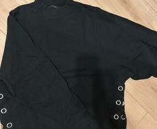 All saints black jumper size UK36