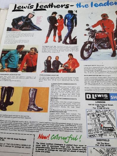 vintage biker magazine 1980