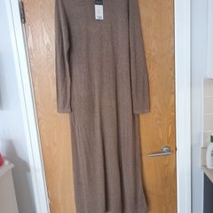 Primark Knit Bronze Dress.  S.L - 16.   B.N.W.T