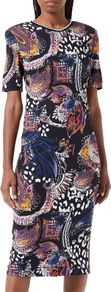Just Cavalli women's dress, 860s Black+Mix Color, Size 36 /S