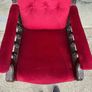 Antique Mahogany Framed Arm Chair Image 3