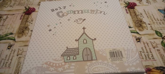Girls communion photo album