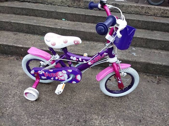 Girls 12.5" Wheel bicycle. Never used