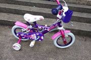 Girls 12.5" Wheel bicycle. Never used