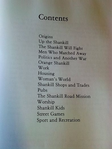 Up the Shankill N. Ireland Belfast local history