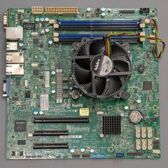 Motherboard X10SLH-F 8gb RAM ddr3 xeon E3-1275V3 combo