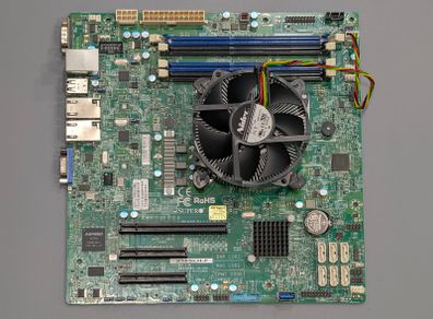 Motherboard X10SLH-F 8gb RAM ddr3 xeon E3-1275V3 combo