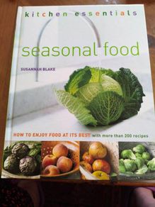 Seasonal food cookbook