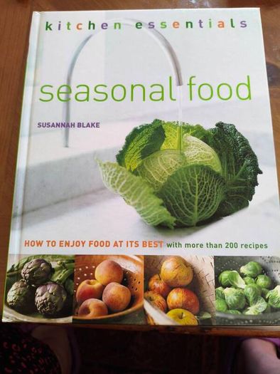 Seasonal food cookbook