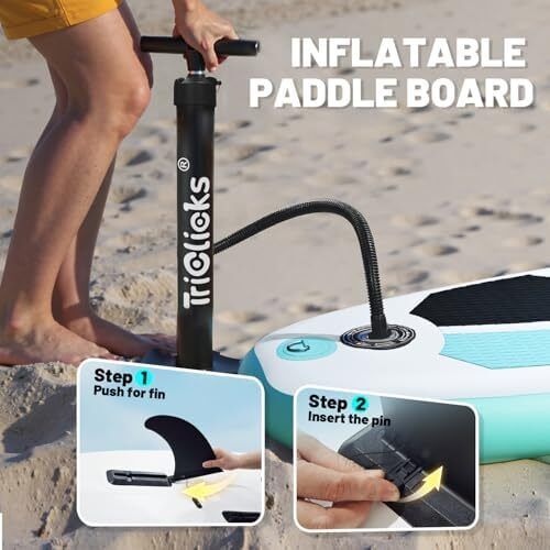 10ft Stand Up Paddle Boards Inflatable SUP Board Surfboard - Beginner's Kit