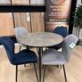 Dining table with chairs set Image 2