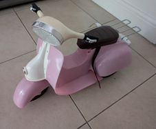 Our generation Moped Scooter and helmet