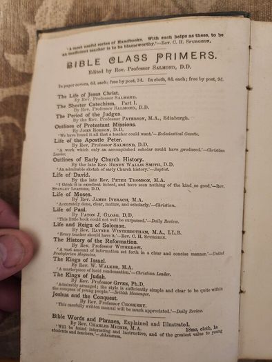 History of the Irish Presbyterian Church by T HamiltonD.D. Printed By T &T. Clark Edinburgh.  1887 paperback  In Good Condition.