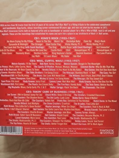 King Curtis 3CD - The Best Of 1952-61