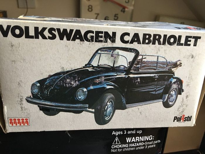 Beetle Cabriolet Year 1974 Scale 1/25 Polistil