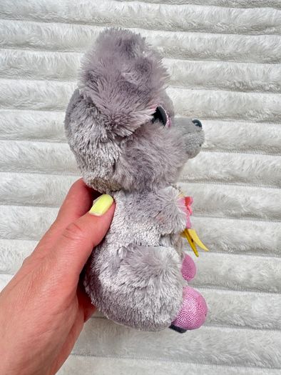 TY Beanie Boos Squeaker the mouse with cheese plush approx. 15cm Used Please see photos