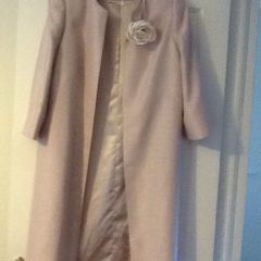 Silk dusty pink Jacques Vert coat