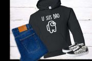 You sus bro Among Us Hoodie Adult Youth Kids Gaming hoodie Among us Thats sus hoodie Among Us Hoodie