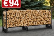 Firewood Log Rack with Waterproof Cover