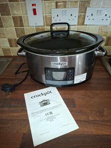 Crock-Pot Time Select Digital Cooker, 5.6L, like NEW(only used once)