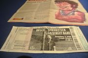 Bruce Springsteen Concert Ticket From Spanish Concert In 2012