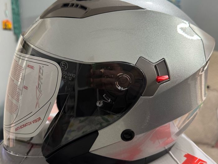 Jet Open Face Scratchproof Sun Visor Helmet Motorcycle Scooter Motorbike City