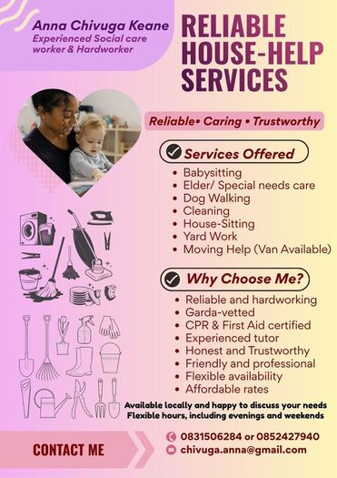 House Help Available Local Services