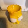 The Simpsons Bart Simpson Ceramic Single Yellow Egg Cup Holder Collectible Image 7