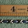 Vintage 2-Tone Gold and Silver Puffy Bracelet 7,5" long Magnetic Bracelet Image 7