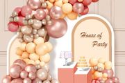 NEW SALE | Balloon Arch Kit, 132 Pcs Apricot Balloon Arch with Sizes of 18 Inch,12 Inch, 10 Inch, 5 Inch for Balloon Garland as Birthday Decorations, Wedding Decorations, Baby Shower Decorations