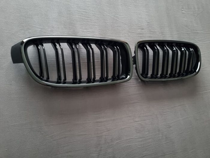 BMW 3 Series F30 F31 Gloss Black Kidney Grilles Brand New