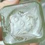 480 - Set of 3 Vintage Clear Glass Cork Top Collectible Decorative Bottles Image 3