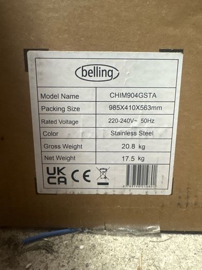 Belling extractor fan