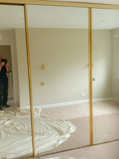 Sliding wardrobe doors