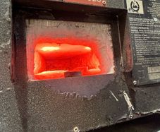 Blacksmith gas forge
