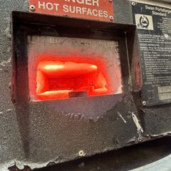 Blacksmith gas forge