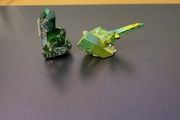 Aura quartz Crystals