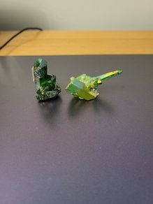 Aura quartz Crystals