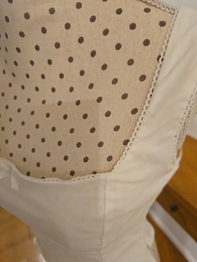 Berska ladies white top medium