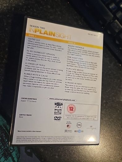In Plain Sight DVD