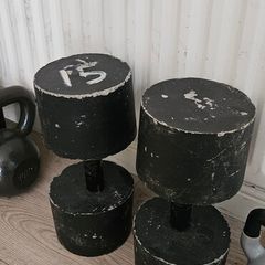 Dumbbells 15kg Concrete